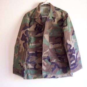 US Army Military Camouflage Camo Jacket SZ-Small